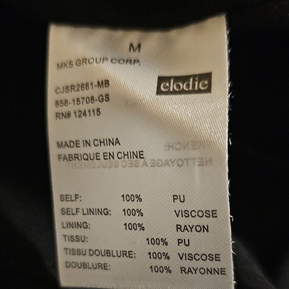 Elodie Classic Black Jacket - Picture 6 of 6